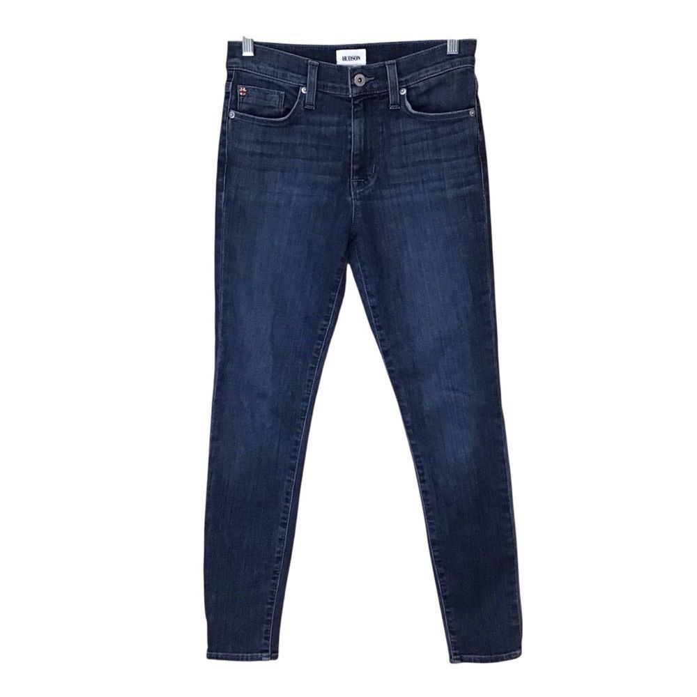 Hudson Blair High Rise Super Skinny‎ Ankle Jeans 25
